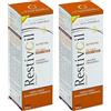 RestivOil Shampoo Fisiologico Nutriente per Capelli, Olio Fisiologico con Azione Idratante Protettiva e Riparatrice, per Capelli Secchi e Opachi, 250 ml (Confezione da 2)