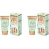 Garnier BB Cream Classica SkinActive, Per Pelle Uniforme e Idratata, Look Naturale, Arricchita con Acido Ialuronico, Aloe Vera e Pigmenti Minerali, SPF 15, Tonalità: Medio-Chiara (Confezione da 2)