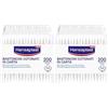Hansaplast Bastoncini Cotonati in Carta Biodegradabile, 1 confezione x 200 pezzi, 100% Puro Cotone Idrofilo, Adatti per Pelli Sensibili, Made in Italy (Confezione da 2)