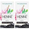 Naturaverde Henné Nero Colorante Vegetale 100 gr (Confezione da 2)