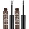 Essence Cosmetics Make Me Brow Mascara in Gel per Sopracciglia, Definizione, Gel, 3.8 ml (Confezione da 2)