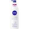 NIVEA Latte corpo Idratazione Express 72h (1 x 250 ml) — Latte idratante con Acido Ialuronico puro — Cura per il corpo idratante rapido — Siero nutriente pelli normali
