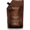 Jean & Len Hand & Body Cleanser Cardamom & Tonka in busta ricarica, per un'esperienza di pulizia profumata, profumo esotico e speziato, sapone liquido in confezione ricarica, vegano, 1,5 L