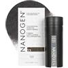 Nanogen Cosmetico per capelli anti-diradamento con fibre capillare di cheratina Nanogen 30 g, Nero