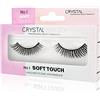 CL CRYSTAL LASHES BEAUTY FASHION Crystal Beauty Ciglia Soft Touch su una striscia