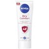 Beiersdorf NIVEA Crema deodorante Dry Comfort, antitraspirante con 48 ore di protezione contro sudore e odore, deodorante nutriente con formula Dual Protect senza alcool etilico (75 ml)