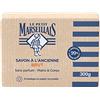 Le Petit Marseillais | Sapone all'antico crudo senza profumo (pane da 300 g) - Sapone solido mani e corpo con 99% ingredienti di origine naturale - Confezione in carta riciclabile