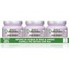 Garnier Ultra Dolce Multi Pack x3 Maschera Lisciante, Infuso di Acqua di Riso & Amido, 97% origine naturale, 1 Minuto di Posa, Capelli Lunghi, Senza Siliconi, 340 ml