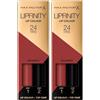 Max Factor Donna Rossetto Lipfinity, 070 Spicy, 4.2 g (Confezione da 2)