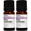 Aroma Labs BIO - Olio essenziale LAVANDA FINE - 5mL - 100% Puro, Naturale, Chemiotipizzato e Certificato AB - AROMA LABS (Marchio Francese) (Confezione da 2)