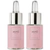 MUHA' | Olio Essenziale, Idrosolubile per Lampada ad Ultrasuoni, Fragranza Ambra Antica, Formato da 15 ml (Confezione da 2)