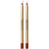 Max Factor, Colour Elixir Lip Liner, Matita Labbra Lunga Durata, Colore Intenso, 25 Brown N Bold (Confezione da 2)