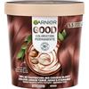 Garnier - Colorazione permanente - Senza ammoniaca - 90% di ingredienti di origine naturale - Formula vegana - Burro di karité - 100% copertura capelli bianchi - Marrone chiaro mogano Griotte (5.5