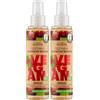 JOANNA Balsamo per aceto vegano per capelli contiene aceto di lamponi i capelli diventano più morbidi, morbidi e lucidi, lascia un delicato profumo fruttato per la cura di tutti i tipi di capelli da