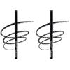 Essence Cosmetics Essence Longlasting - Matita occhi lunga tenuta, 0.28 g, Nero (01 Black Fever), 1 pezzo (Confezione da 2)