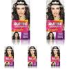 Delia Cosmetics Cameleo - Shampoo colorante - Black Brown - Aggiornamento del colore facile e veloce ''Tone In Tone''. - Senza ammoniaca e ossidanti - Shampoo in bustina - 40ml (Confezione da 5)