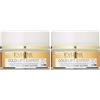 Eveline Cosmetics Gold Lift Expert - Crema tonificante per il giorno e la notte, 70+, con oro 24 carati, 50 ml (Confezione da 2)
