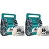 Tesori d'Oriente, Muschio Bianco Set Doccia con Saponetta Profumata e Profumo Aromatico 100 ml, Fragranze con Note Ambrate e Armoniose che Durano a Lungo, Confezione Regalo (Confezione da 2)