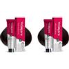 Vitalcare | Professional - Colorazione Permanente Professionale, Crema Colorante Capelli, Tintura Capelli con Proteine della Seta, n° 4/23, Castano Giamaica, 100ml (Confezione da 2)
