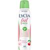 Lycia, Feel Fresh Deodorante Spray Fiori di Ciliegio, Formula 5in1 Antiodore, Freschezza, Effetto Asciutto Antimacchia e Pelle Morbida, Efficace fino a 48H, Senza Alcool, 150 ml