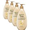 Garnier Latte Nutriente per Il Corpo Oil Beauty, 1 Pezzo (1x400 ml) [Versione tedesca] (Confezione da 4)