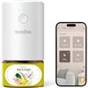 SenseFlow Diffusore di Oli Essenziali Wi-Fi SF101S PRO - Ultrasuoni Senza Acqua Profumatore per Ambienti, 100% Vegetale, Aroma 120 Giorni, LED, Ideale per Casa, Hotel e Studio -Pera e Fresia