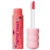 Revolution Beauty London I Heart Revolution Bubble Tea Milky Blush + tinta labbra, tinta viso idratante tutto in uno infusa con tè verde matcha, Poppin' Peach