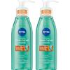 NIVEA Derma Skin Clear Gel detergente per una pelle visibilmente migliorata, efficace pulizia del viso per pelli impure con acido salicilico e niacinamide (150 ml) (Confezione da 2)