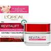L'Oreal Paris L'Oréal Paris Cura del giorno senza profumo, idratante anti-invecchiamento per il viso, anche per pelli sensibili, con probiotici, Revitalift Classic, 50 ml