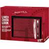 Rimmel London Cofanetto Regalo Live Your London Look, Pochette con Mascara Wonder'Luxe Volume, Matita Occhi Scandal'Eyes Kohl Black Waterproof
