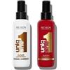 Revlon Professional UniqOne Trattamento per Capelli Senza Risciaquo, All in One, Profumazione Classica 150ml + Cocco 150ml, 2 Pezzi