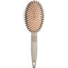 MIBELLA BEAUTY & CO Spazzola ovale con perni in plastica - Spazzola per capelli con cuscino per spazzolare e massaggiare la testa in modo semplice e delicato - Paddle Brush senza tirare