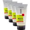 L'Oreal Paris L'Oréal Paris Studio Line Invisi Fix Gel Fissaggio Forte, 150 ml (Confezione da 4)