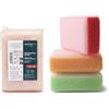 martini SPA - Massage Color - Spugna new skin doppia azione, poliuretano, colore assortito casuale, 14.3x9.5x5.5 cm, 17g, 1 unità -MADE IN ITALY-