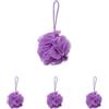 martini SPA - Hygiene+ - Spugna a rete con ioni d'argento, colore casuale (viola/blu), 43g, 1 unità (Confezione da 4)