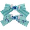 Disney - Confezione da 2 Mollette per Bambina Stitch - Fermagli con Fiocco - Per Capelli Fini - Accessorio per Capelli Bebè - Mollette Piatti Lilo & Stitch - Tenuta a Lunga Durata - Prodotto Ufficiale