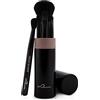 Luvia Cosmetics Set di pennelli da trucco Luvia, set da viaggio per espresso, 5 pennelli per trucco, colore nero, espresso