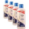 Revlon Shampoo classico, idratante, tutti i tipi di capelli, flacone da 650 ml (Confezione da 4)