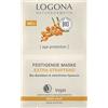 LOGONA Naturkosmetik Maschera viso anti-invecchiamento per pelle matura, rassodante e rinforzante, con acido ialuronico e olivello spinoso biologico, protection, 15 ml