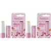 Jean & Len Sensitive Lip Balm Balsamo labbra al burro di karité bio e olio di mandorle bio, lenisce e previene la secchezza per labbra morbide e lisce, senza oli minerali e profumi, vegano, 4.7 g
