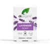 Dr.Organic Dr Organic Sapone Solido alla Lavanda, Purificante, Uomo, Donna, Naturale, Vegano, Senza Crudeltà, Senza Parabeni e SLS, Senza Plastica, Biologico, 100g