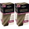 Biopoint Orovivo - Elisir di Colore, Set Tinta Capelli in Olio Senza Ammoniaca, Azione Nutriente e Illuminante, Dona un Colore Intenso e Brillante, 142 ml (Confezione da 2)