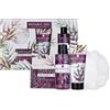 accentra BOTANIC SPA, set da bagno da donna, set per la cura del corpo in un'elegante scatola regalo, 4 pezzi, regalo di relax per donna