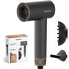 Taurus - Asciugacapelli | Digitale, compatto e leggero | Asciugatura rapida | 2 velocità, 5 temperature | Aria fredda | Tecnologia ionica anti-crespo | Diffusore