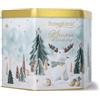 Bottega Verde - Aurora d'Inverno, Confezione Regalo con Bagnodoccia 250 ml, Latte Corpo 150 ml, Crema Mani 30 ml, Balsamo Labbra, Profumo Zucchero e Muschio Bianco, Idea Regalo Natale