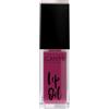 SANTE Naturkosmetik Lip Oil rosa, olio per labbra per labbra lucide e morbide, con olio di ricino e cera, 7 ml