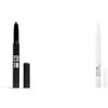 3INA MAKEUP - The 24H Eye Stick 900 + The Color Pen Eyeliner 100 - Nero - Bianco - Ombretto Occhi Stick con Formula impermeabile 24H - Eyeliner 10h Lunga Durata - Vegan - Cruelty free