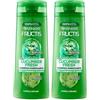 Garnier Fructis Shampoo Purificante, Per Capelli Grassi, Con Acido Salicilico ed Estratto di Cetriolo, Cucumber Fresh, 250 ml (Confezione da 2)
