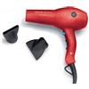 Diva Pro Styling Veloce 3800 Pro Asciugacapelli Professionale Con Condizionamento Ionico, 2200 W, Rosso - 1 Unità