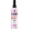 Gliss Balsamo per capelli Express Repair Liquid Silk (200 ml), balsamo per capelli straordinariamente morbidi, balsamo per la cura con protezione dal calore fino a 230 °C